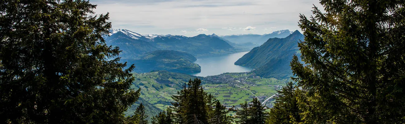 Aussicht Talkessel Schwyz
