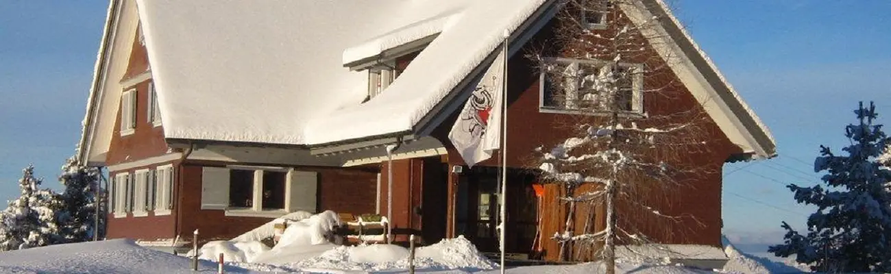 Clubhaus Eseltritt Winter